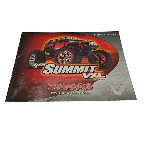 Traxxas summit vxl manuale - traxxas,
